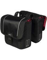 dubbele fietstas Sport Design zw - thumbnail