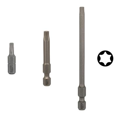 Bosch Accessories 2607001654 2607001654 T-bit T 25 Extra hard E 6.3 1 stuk(s) Bosch Accessories 2607001654 2607001654 T-bit T 25 Extra hard E 6.3 1 stuk(s)