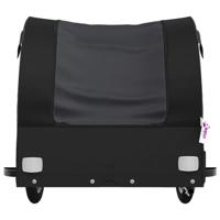 Fietstrailer 30 kg ijzer zwart - thumbnail