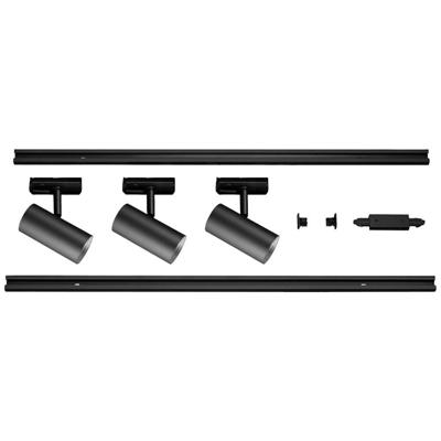 SLV Railverlichting setNoblo 1-fase - zwart - 2700K - 1007673