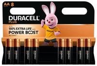 Batterij duracell plus powerboost 8x aa | 24 stuks - thumbnail