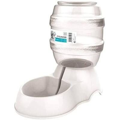 M-PETS waterdispensercilinder - 3500 ml - wit - voor hond M-PETS waterdispensercilinder - 3500 ml - wit - voor hond