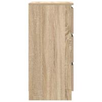 Dressoir 37,5x35x76cm bewerkt hout sonoma eikenkleurig - thumbnail