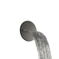 Cascade Salenzi Giro Inbouw Watervaluitloop Mat Zwart - thumbnail