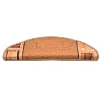 VidaXL Trapmatten zelfklevend 10 st 65x21x4 cm beige - thumbnail