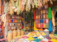 Ravensburger - Puzzel van 500 stukjes - Marokkaanse specerijenmarkt (Puzzelhoogtepunten, Kleurrijke markten) - Leeftijd 12+ - 12001816 - thumbnail