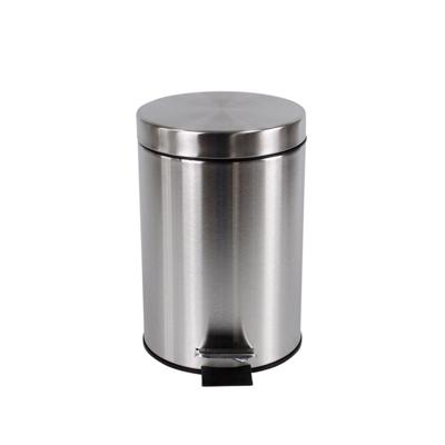 Pedaalemmer brasq 3 liter rvs Pedaalemmer brasq 3 liter rvs