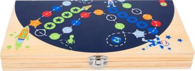 Small Foot houten ludospel ruimtevaart