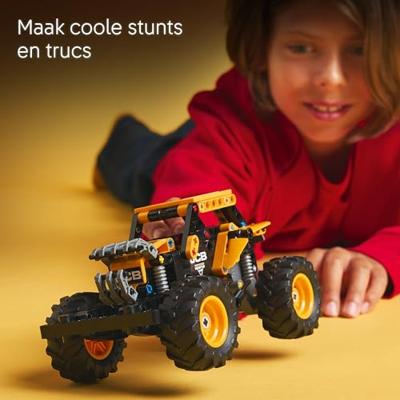 LEGO Technic 42199 Monster Jam DIGatron terugtrektruckmodel voor jongens - thumbnail