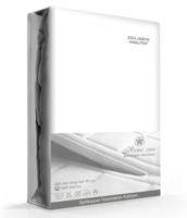 Dreamhouse Splittopper Katoen Hoeslaken Wit 180 x 200 cm - thumbnail