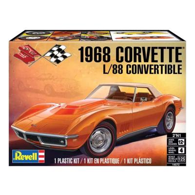 Revell 14572 68 Corvette L-88 Roadster Auto (bouwpakket) 1:25
