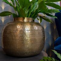 Pot hoog Nynke gold D35 H28 - thumbnail