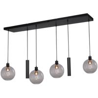 Masterlight HanglampLazise 4x Ø 25cm en 2x GU10 zwart - 2641-050513025625RB2 - thumbnail