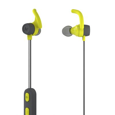 KitSound Hudson Bluetooth Sport Draadloze Oortelefoon met Reflecterende en Verloopvrije Kabel - Groen