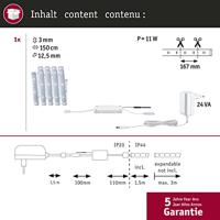 Paulmann 78865 LED-strip basisset Met connector (male) 230 V 1.5 m RGBW 1 set(s) - thumbnail