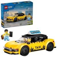 LEGO® CITY 6581052 Gele taxi (60487); busset met modelauto en 2 minifiguren - thumbnail