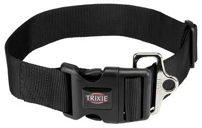TRIXIE HALSBAND HOND PREMIUM ZWART 55-80X5 CM TRIXIE HALSBAND HOND PREMIUM ZWART 55-80X5 CM