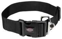 TRIXIE HALSBAND HOND PREMIUM ZWART 55-80X5 CM - thumbnail