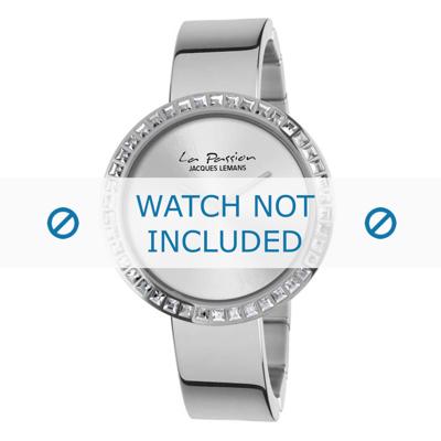 Jacques Lemans horlogeband LP-114A Staal Zilver