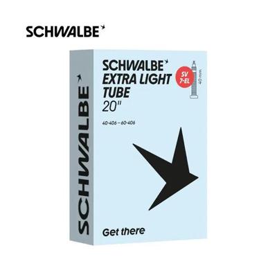 Schwalbe binnenband sv7-el 20" 40/60-406 fv 40mm