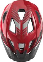 Abus helm aduro 3.0 led blaze red m 52-58cm - thumbnail