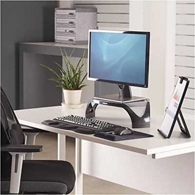 Fellowes Smart Suites Monitorstandaard Hoogte: 13 cm (max) Zwart Fellowes Smart Suites Monitorstandaard Hoogte: 13 cm (max) Zwart