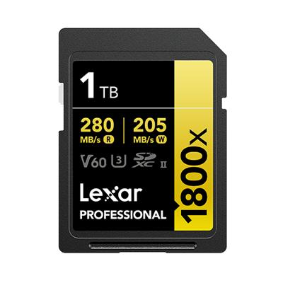 Lexar Pro Gold 1TB SDXC V60 UHS-II - R280/W205 MB/s