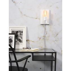 its about RoMi Wandlamp 'Madrid' 25cm, kleur Wit