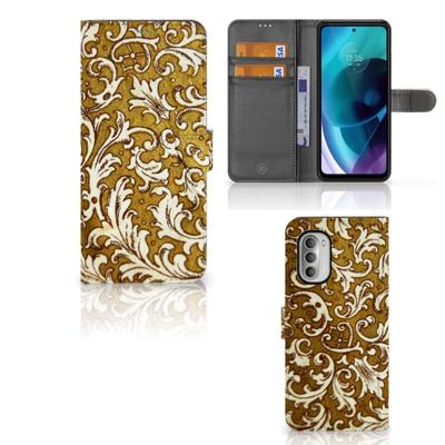 Wallet Case Motorola Moto G51 5G Barok Goud Wallet Case Motorola Moto G51 5G Barok Goud