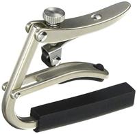 Shubb C1N Brushed Nickel Standard capo voor elektrische en westerngitaar - thumbnail