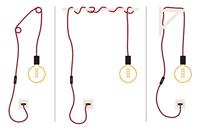 Paulmann 79770 Hanglamp E27 Rood - thumbnail