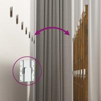 Hoofdbord met kastjes bewerkt hout gerookt eikenkleurig - thumbnail