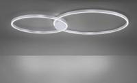 Paul Neuhaus Design plafondlampQ-Kate 2-rings 124cm grijs - 6590-95 - thumbnail