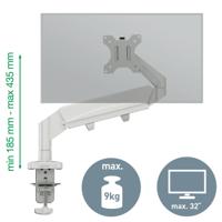 Leitz Ergo ruimtebesparende monitorarm, enkel, lichtgrijs - thumbnail