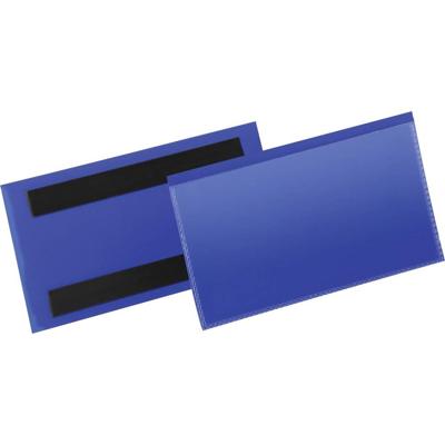 Durable Etikettenhouder | B150xH67mm blauw | magnetisch | pak a 50 stuks - 174207 174207