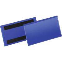 Durable Etikettenhouder | B150xH67mm blauw | magnetisch | pak a 50 stuks - 174207 174207 - thumbnail