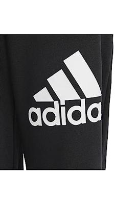 adidas Essentials Big Logo Joggingbroek Kids Zwart Wit
