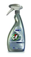 Cif roestvrij staal en glas reiniger, flacon van 750 ml - thumbnail