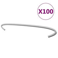 VidaXL Gabionhaken 100 st 30 cm gegalvaniseerd staal - thumbnail