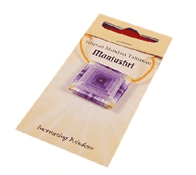 Mandala Talisman Hanger Manjushri