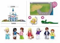 Sluban Castle Sapphire (Girl's Dream) bouwstenen set - thumbnail