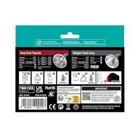 Arcadia optimal heating pack 75w halogen 50w deep heat Habistat Aquadistri - Aquadistri - thumbnail