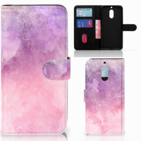 Hoesje Nokia 6 Pink Purple Paint - thumbnail