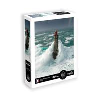 Puzzel - SENTOSPHERE - Calypto - 1000 stukjes - Le Phare de la Jument - Bretagne - Zijdezachte afwerking - Geschikt voor kinderen vanaf 9 jaar - thumbnail