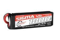 RC Plus Lipo 45c 11,1 volt 1800mah met XT60 stekker - thumbnail