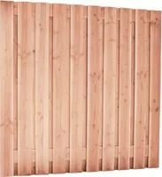Redvision geschaafd schutting 21-planks 16mm 180x180cm - thumbnail