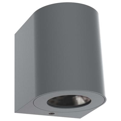 Nordlux Canto 2 49701010 LED-buitenlamp (wand) LED 12 W Grijs Nordlux Canto 2 49701010 LED-buitenlamp (wand) LED 12 W Grijs