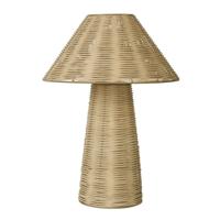 Searchlight Rotan tafellampTulum bruin - EU83520 - thumbnail