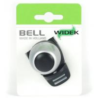 Widek 002565 compact ii xxl fietsbel zilver op kaart - thumbnail