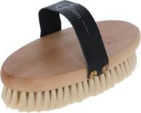 Paardenborstel met houten rug - thumbnail